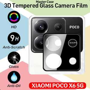 Anti Gores untuk Xiaomi Poco X6 5G Camera Full Frame Black Lens