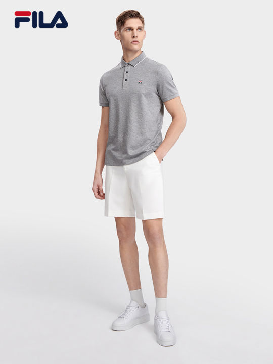 LAY%20FILA%20FIELD%20men's%20short%20sleeve%20polo%20shirt%202023%20summer%20new%20lapel%20sports%20T-shirt.%20-%20Image%203