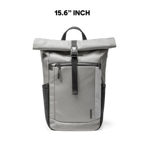 tomtoc T61 Rolltop Laptop Backpack 15.6 & 17.3 Inch MacBook Bag - Beg Lelaki