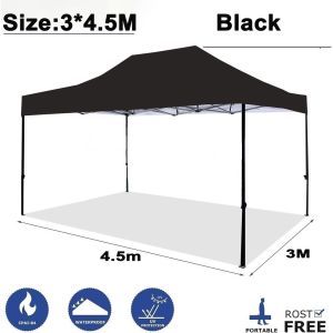 Retractable Tent Car Tent Heavy Duty Outdoor Big Tent Waterproof with Stand Foldable Heavy Duty Tent