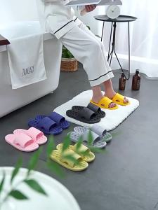 MenS Summer Wear-Resistant Soft Sole Indoor Non-Slip Water-Draining Bathroom Quick-Dry CoupleS Sandals For Women