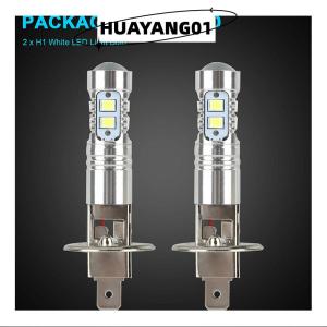 HUAYANG01 [2023 new HOT FASHION] lazlook 1คู่ H1หลอดไฟ LED ไฟหน้ารถ super bright