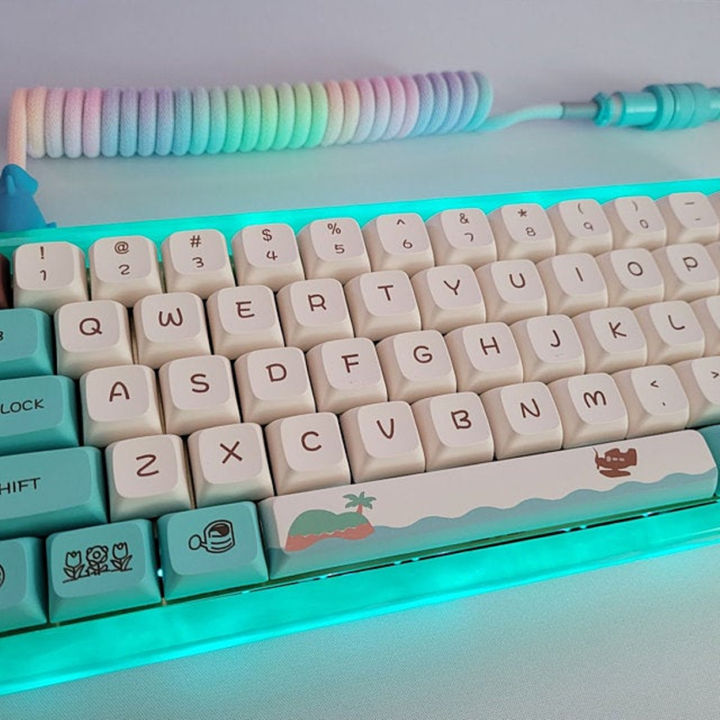 Animal Crossing keycaps, 134-key sublimation PBT XDA keycap for Cherry ...