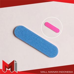 MallMainan-K186 Alat Kikir Kuku 2 Sisi Nail Buffer Mini Portable Kikir Kuku / Amplas Kuku Dua Sisi