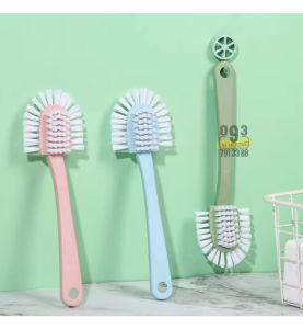 Bàn Chải 3 Đầu Lông Cọ Giày Dép Chà Nhà Vệ Sinh Nhà Tắm Giặt Quần Áo