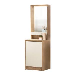 Looms โต๊ะเครื่องแป้ง รุ่น Kyoto สีไม้อ่อน (50X40X170 ซม.)