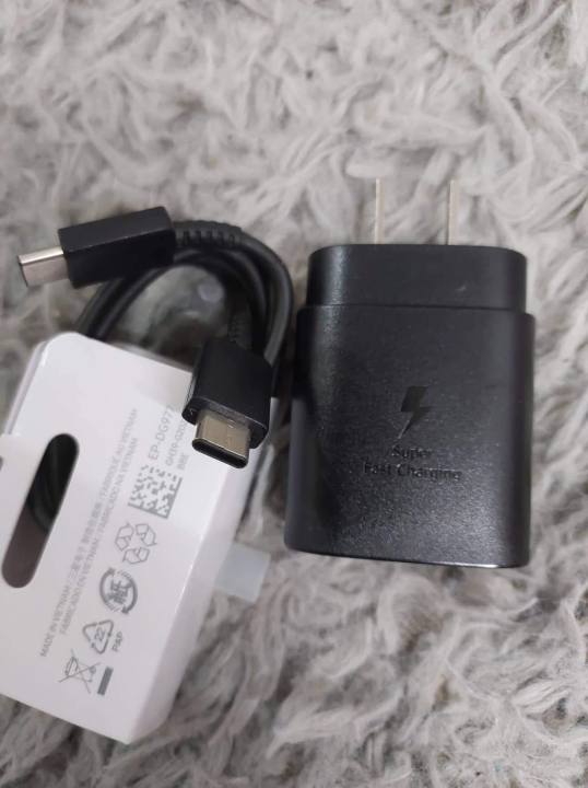 original 25 watts samsung super fast charger Lazada PH
