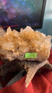 Đá THẠCH ANH VÀNG CITRINE TỰ NHIÊN phale NĂNG LƯỢNG VŨ TRỤ MẠNH 484
