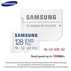 Samsung EVO Plus 2TB U3 A2 Memory Card 256GB 128GB 4K C10 V30 MicroSD TF Flash Card U1 A1 V10
