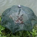 Folding Umbrella fish Net Shrimp Cage, Crab, Fish Trap Cast Fish Net shrimp fishing tool. 