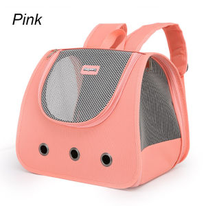 Cat Backpack Supplies foldable Portable breathable double shoulder cat bag foldable puppy backpack fashionable and pet bag
