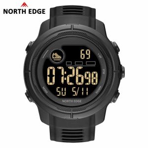 NORTH EDGE Blood Oxygen Outdoor Smartwatch For Men 50M Waterproof Schockproof case 48mm Heart Rate Calories Step Counter Sports Mens Watch MARS 5