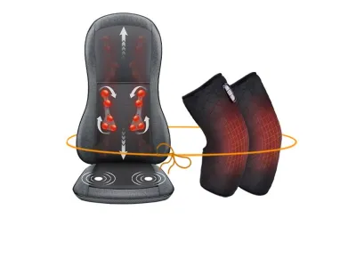 COMFIER Combo: CF-2913 Shiatsu Full Back Massage Chair + Foot Massager 1 Year Warranty Perfect Gift for Your Loves Ones Ideal Gift