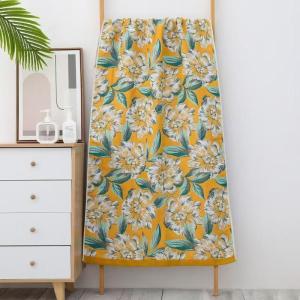 ✨ Tuala Pantai & Selimut Rehat - Kain Kasa 3D Tebal Multifungsi untuk Dewasa & Kanak-Kanak Saiz XXL 75x160cm Mudah Kering