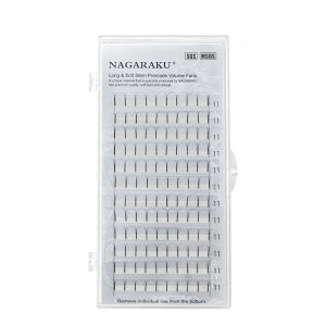 NAGARAKU 12 Lines 3D-6D lashes Russian Volume lash Premade fans soft and natural Lash bunches