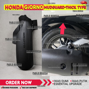 Honda Giorno Mudguard Thick Type Rear Fender Extender Iwas Dumi Anti Splash Guard Rakuno MotorShop