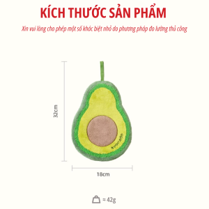 Khăn decor ECOCO treo tường hình quả bơ lau tay siêu thấm hút Khăn lau nhà bếp nhà tắm cao cấp E24130