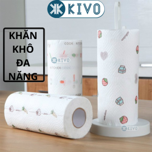 Khăn Lau Bếp Đa Năng-Khăn Giấy Khô Dùng 1 Lần-Khăn Khô Đa Năng  Vệ Sinh Lau Bàn Siêu Thấm-KIVO