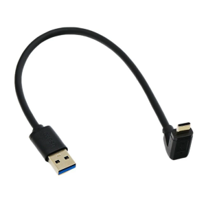 90 Degree Angled USB Type C Charging Cable Connector Cord 60W 10Gbps Data Transfer Cables Suitable for Various Devices