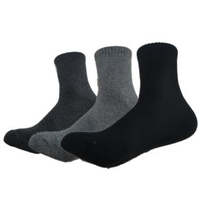 🔥Bamboo Deodorant Long Thick Working Socks/Anti-Bau Stoking Tebal Dan Panjang Kerja Pakai(竹炭厚款长袜)