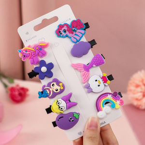 ชุดกิ๊บติดผม รูปตัวการ์ตูนน่ารัก หลากหลายสีสัน กื๊บติดผม 👧พร้อมส่ง🎀