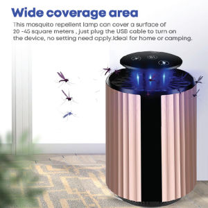 Mosquito Trap Insect Repellent Pest Killer LED Touch Electric USB Charge / Penghalau Perangkap Nyamuk USB
