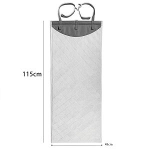 Foldable Steamer Press Pad Vertical Hanging Over Door Heat-Resistant Portable Ironing Mat