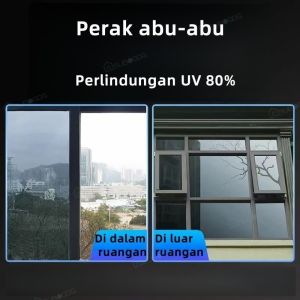 【COD】90cmX200cm STIKER KACA FILM ONE WAY CERMIN PENOLAK PANAS UNTUK KACA JENDELA RUMAH / KANTOR