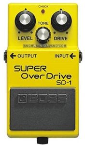 เอฟเฟคกีตาร์ไฟฟ้า (มือสองญี่ปุ่น) สภาพสวยๆ พร้อมใช้งาน เกรด AAA  BOSS