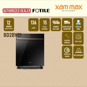 [SPECIAL PROMO] Fotile BD2BV01 Dishwasher 136L/ Build-in Dishwasher / Hydrojet Tech / Auto-mode