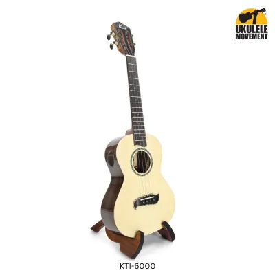 Kai All Solid Spruce / Rosewood Tenor Ukulele (KTI-6000) with gigbag