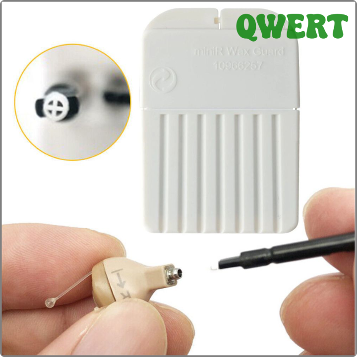 QWERT Siemens Signia Rexton Vibe Hearing Aid miniReceiver Wax Guard ...