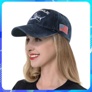 Rhodey Topi Baseball Pria Keren Terbaru 2024 Cap Model Shark Original FL / topi distro anti panas matahari / branded import