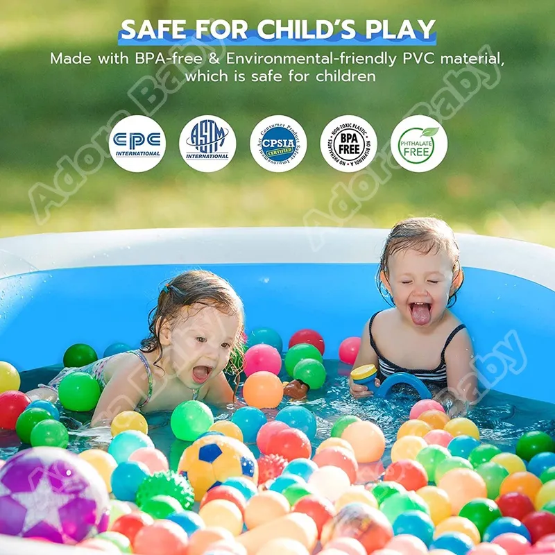 free pompa set) Kolam Renang Anak Jumbo/Kolam Renang Meter