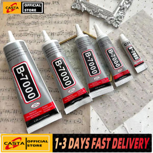 【Cash on delivery】B7000 Glue 15ml 50ml 110ml Multi Function Adhesive Epoxy Resin Glass Touch Screen Cell Phone Repair Semi Fluid High Viscosity Glues for Rhinestone Crafts Jewelry and Bead Adhesive