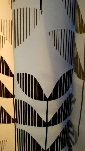 Mengenal Gorden Plisket Motif Amanda Abu Bahan Satin Bridal Import