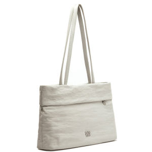 Korean Niche jedrefeb5 Nylon tote bag for women large capacity student laptop shoulder bag same style as Guo Heyins