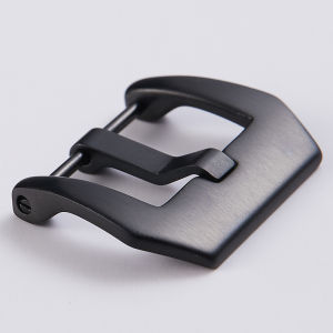 Zhangeer สกรูสำหรับวาดภาพสองด้านคุณภาพสแตนเลสสตีลสูง18มม. 20มม. 22มม. 316L หัวเข็มขัดนาฬิกาเหมาะสำหรับ Panerai สายนาฬิกาหนังสีเงินสีดำพร้อมเครื่องมือ