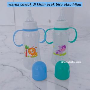 Botol susu bayi 250ml dengan gagang / botol bayi anak lucu / botol susu termurah / botol anak