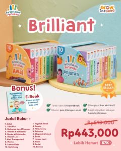 FREE BONUS Boardbook Perpustakaan Pertamaku Buku Growtheseed Anak Bayi Balita Paket Awal dan Lanjutan Grow The Seed