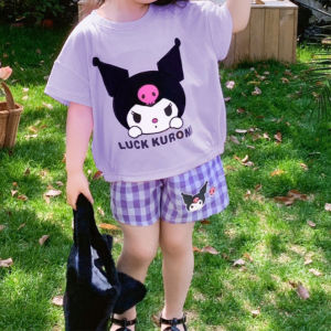 Setelan Anak Perempuan Motif Sanrio Lucu Import Terbaru