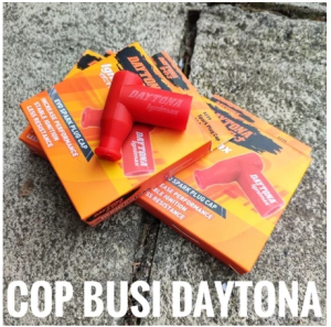 Cap Busi Daytona Evo Performa Tinggi Anti Air untuk Touring/Adventure/Motocross