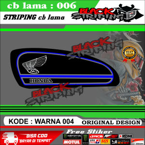 STRIPING CB 100 LAMA VARIASI 006