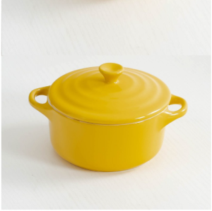 Nordic Ramekin Cocotte VANCASSO MORANDI Creme Brulee Souffle Binaural Bowl Casserole Microwave Oven Cereal Dessert Cake