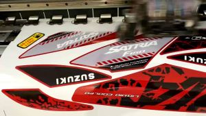 Tem Rời Dán Xe SATRIA FI 150 - Mẫu JRP.Chi tiết Sắc Nét Form Tem Chuẩn Xe DỄ DÁN TẠI NHÀ Chất Liệu PPF Cao Cấp 3 Lớp Chống nước Chống Phai MàuNhãn Dán Decal.