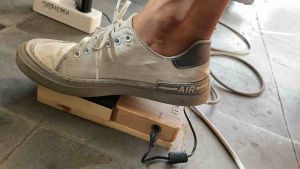 BSX-13 Bass Stompbox Active Wooden Stomp Box