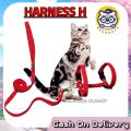 READY SEMUA WARNA TALI KUCING HARNESS O TALI TUNTUN KUCING ANJING HARNES LONCENG. 