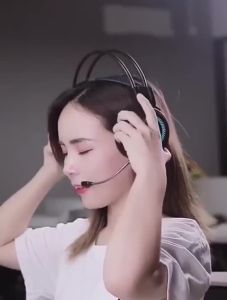 Tai Nghe Chụp Tai Gaming JBLue có mic đàm thoại Led RGB cho máy tính điện thoại Laptop