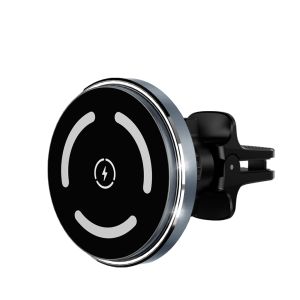 15w Suitable for MagSafe Magnetic Wireless Car Charger Vent Phone Holder Fast Charging