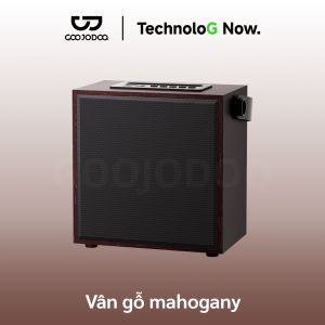 【Bảo hành】Loa Bluetooth Gỗ Vintage GOOJODOQ-Âm Thanh Hi-FiBluetooth/USB/TF/AUXCông Suất 8W Pin 3h